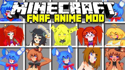 The screeners of Mangle, Freddy and Spring-Bonnie. . Fnia minecraft mod